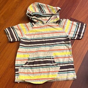 Tea Collection Multicolor Striped Hoodie Tee